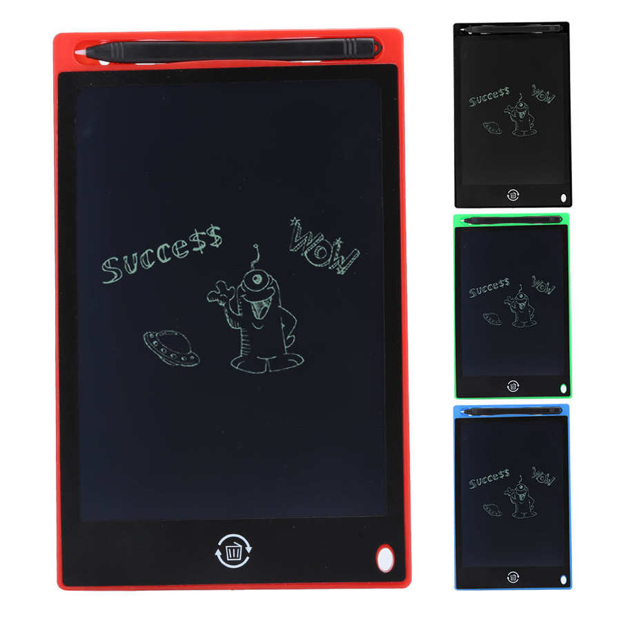 8.5inch LCD Writing Board Light-Energy Bright Thick Handwriting Children Graffiti Drawing Board One-click erasing with pen