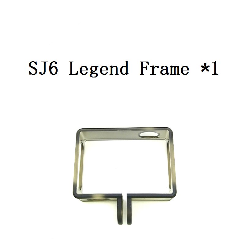 Zmniejsz hałjak wiatru sjcam sj 8/7/6 osłona przeciwwiatrowa gąbka ochronna rama etui na xiaomi Yi 4 K/4 K +/S300 H9R akcesoria robić aparatu: sj6 rama