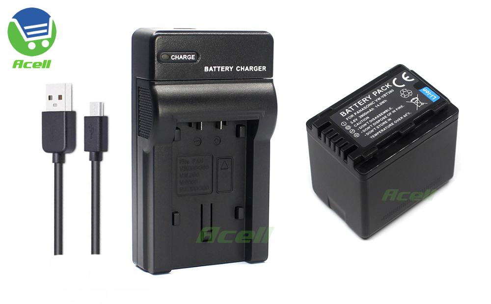 Vw-vbt 380 vw- vqt 380 -akku panasonic hc -v808 v800 v760 wx970 wxf 995 vxf 990 vxf 995 vxf 11 vx985 vx980 vx870 w850 -videokameraan: 1 akku 1 laturi