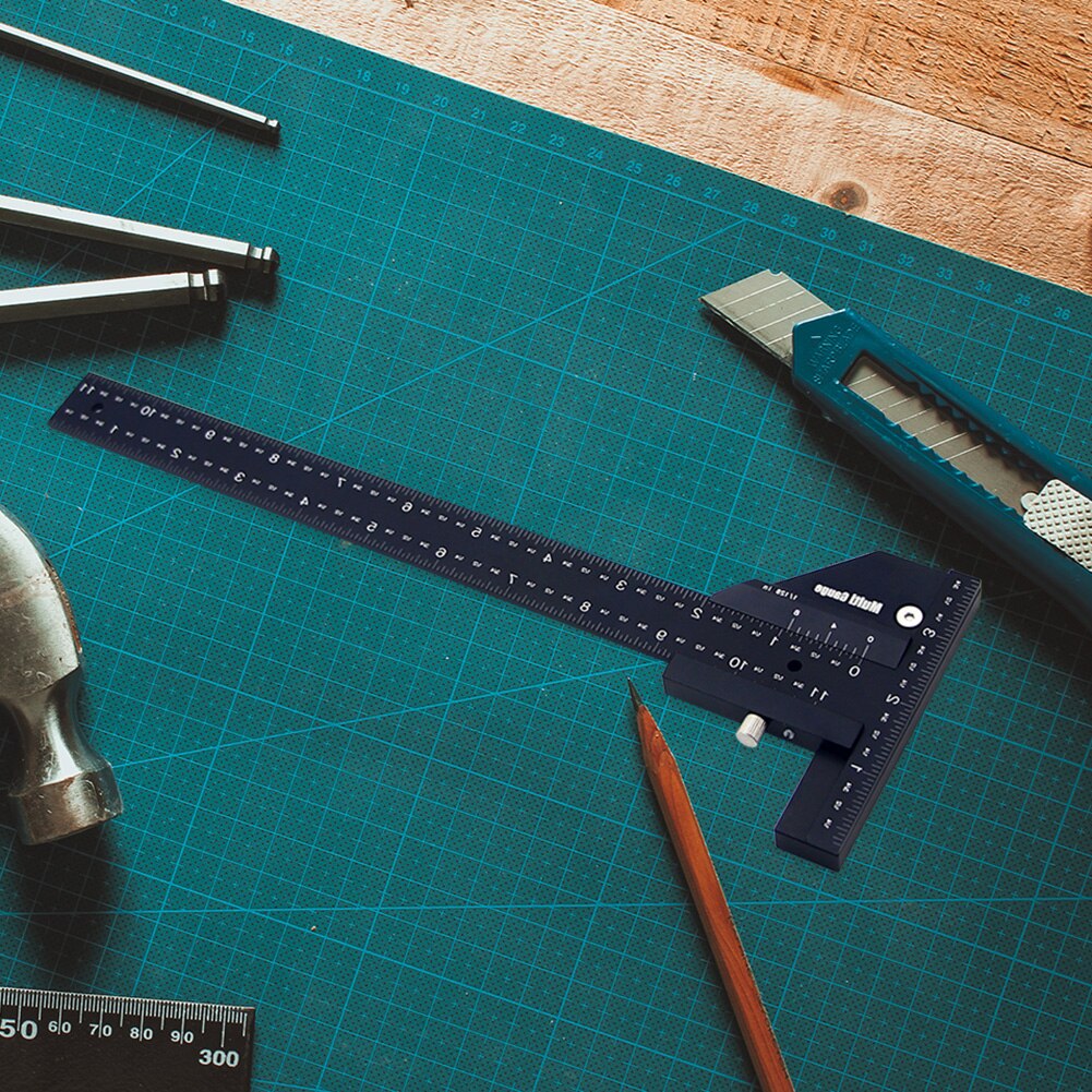 Line Gauge Carpenter Mark Marking Measuring Tool Drawing Woodworking Scribing Lightweight Parts Gauging Survey