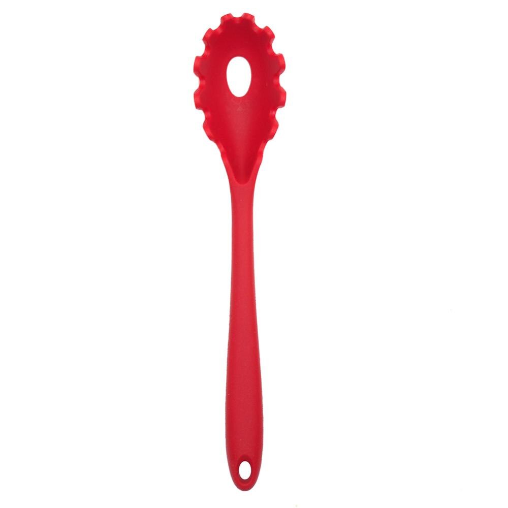 Red/Black Heat-Resistant Silicone Cookware Nonstick Cooking Tools Kitchen Baking Tool Sold Separately Kitchen Accessories: Spaghetti red