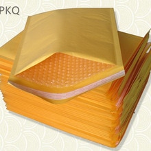 100pcs Yellow Kraft Foam Envelope Bag Different Specifications Mailers Padded Envelope With Bubble Mailing Bag