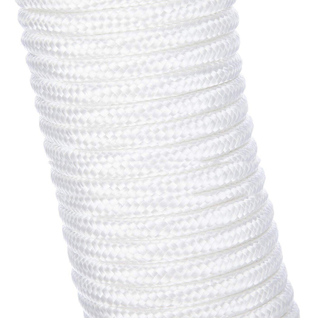 11.5M Touw Met Hooksnylon Gevlochten Touw 6Mm Vlaggenmast Lifting Touw Outdoor Vlaggenmast Accessoires Vlaggenmast Hardware