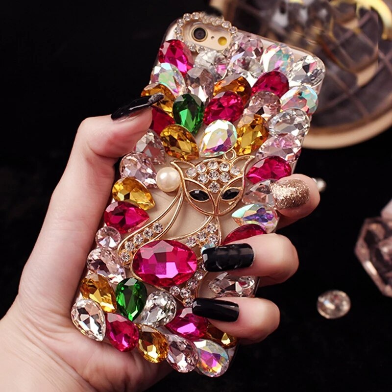 Bling Rhinestone Case For Iphone 12 pro max Etui Luxury Shinny Diamond Caja For iphone 12 max Coque