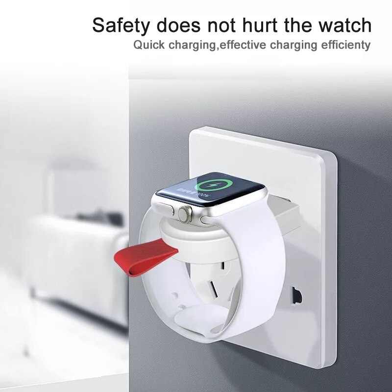 Draadloze Oplader Voor Apple Horloge Serie 5 4 3 2 1 Band Strap Station Usb Charger Kabel Voor Iwatch 5 4 3 2 1