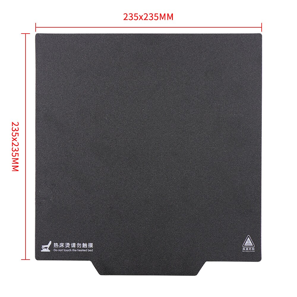 Anet – tapis de Table magnétique , bande autocollante douce pour A8 ET4 Ender 3 CR10 Mage S KP3S, pièces d&#39;imprimante 3D: 235X235MM