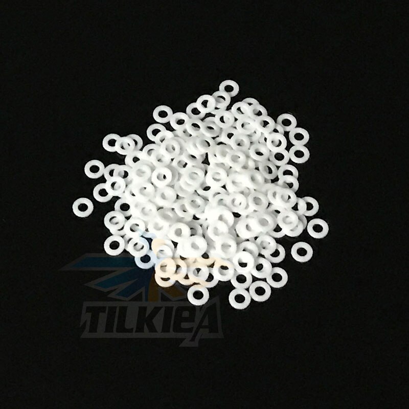 10pcs RC Boat Plastic Spacer Gasket Sleeve Plastic Spacer Gasket Sleeve High Toughness 3/3.18/4/4.76/5/6.35mm Spacer Gasket