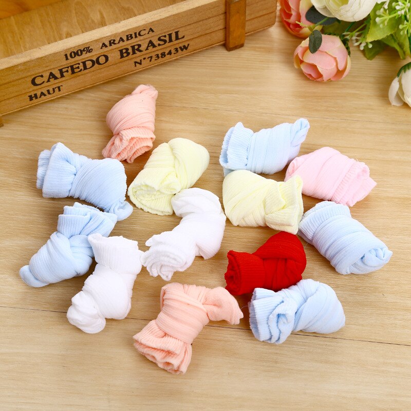 Baby Socks For Boy Girl Spring Summer Autumn Cheap Stuff For Kids Boys Girls Socks Solid Color Child Boy Girl