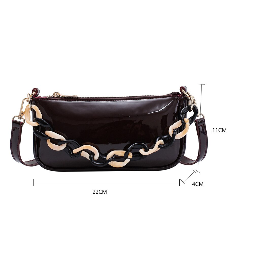 Tas Voor Vrouwen Schoudertassen Retro Split Pu Lederen Tassen Solid Dames Kleine Messenger Crossbody Handtas Vrouwelijke Tote