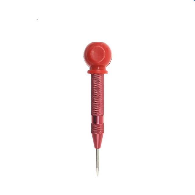 Automatic Center Pin Punch Spring Loaded Marking Starting Holes Tool HSS Center Punch Stator Punching Marker Woodwork Drill Bit: Red B