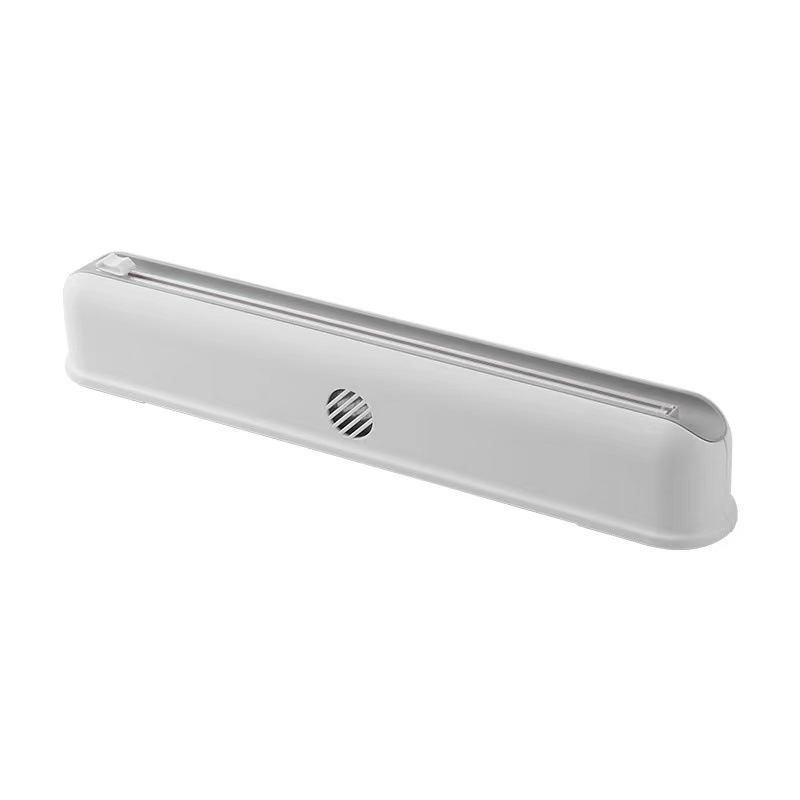 Distributeur de pellicule alimentaire sans poinçon de 38cm, outil de cuisine, support de stockage, feuille plastique: New Type White