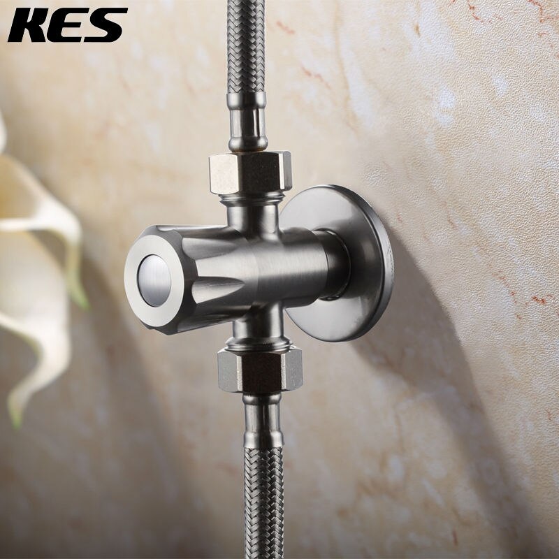 KES SUS304 Stainless Steel Quarter Turn Angle Valv... – Grandado