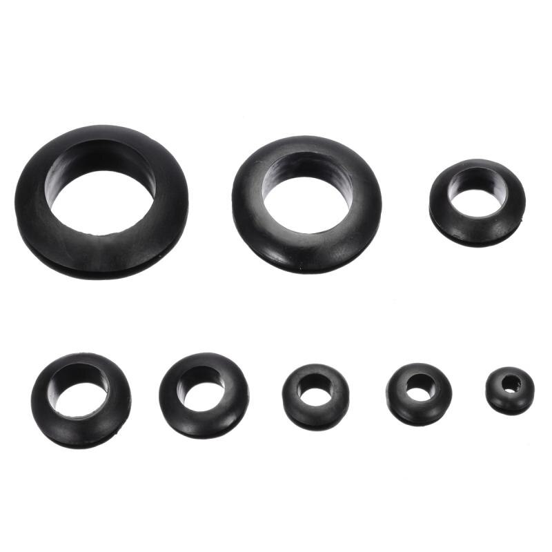Double Sided rubber seal ring Oil Sealing Grommet Gasket For Protects Wire Cable hole protection ring shim washer Hardware.