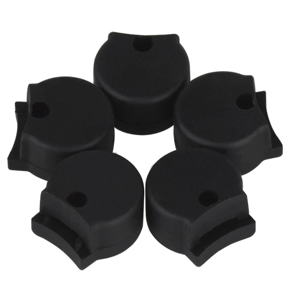 5 uds. Soporte para el dedo del clarinete accesorios para instrumentos musicales piezas de reparación del soporte del dedo del tubo del clarinete negro