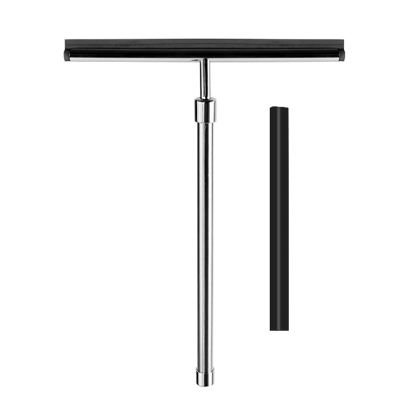 Telescopic Shower Squeegee Window Glass Wiper Scraper Cleaner for Bathroom Car