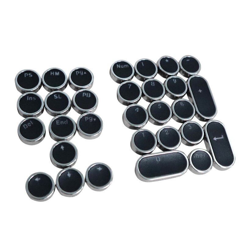 Custom Keycaps 17 Key Set OEM Profile PBT Keycaps Colorful Numeric Area Keys Suitable for Mechanical Keyboard: 2