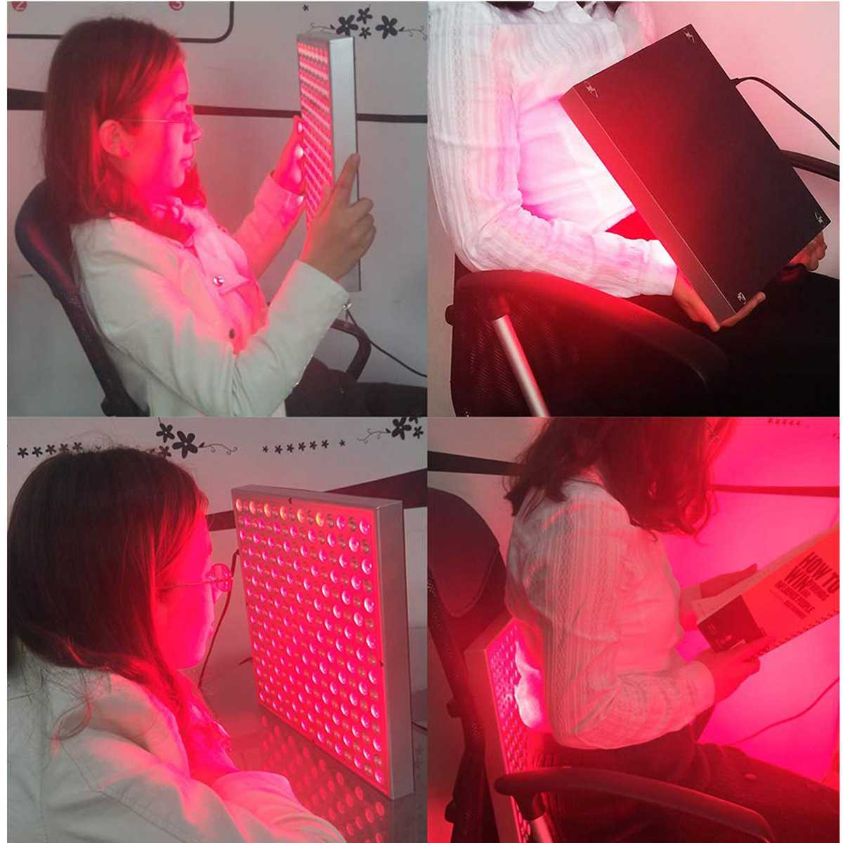 45W 850nm lumière Led rouge thérapie infrarouge 225 LED Anti vieillissement thérapie lumière pour le soulagement de la douleur de la peau du corps complet rouge LED pousser la lumière
