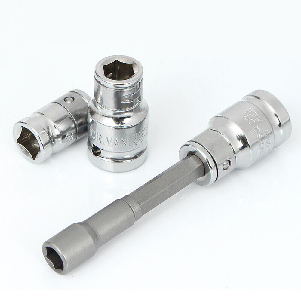 1Pc Impact Socket Adapter Converter 1/2 To 1/4 1/4 3/8 Square Nut Quick Wrench Ratchet Adapter Spanner Manual Tools Parts