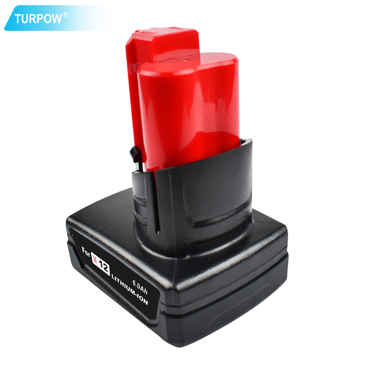Turpow tools battery For Milwaukee M12 12v 6000mah Power Tool Rechargeable Li-ion Battery Replacement Battery Backup L10