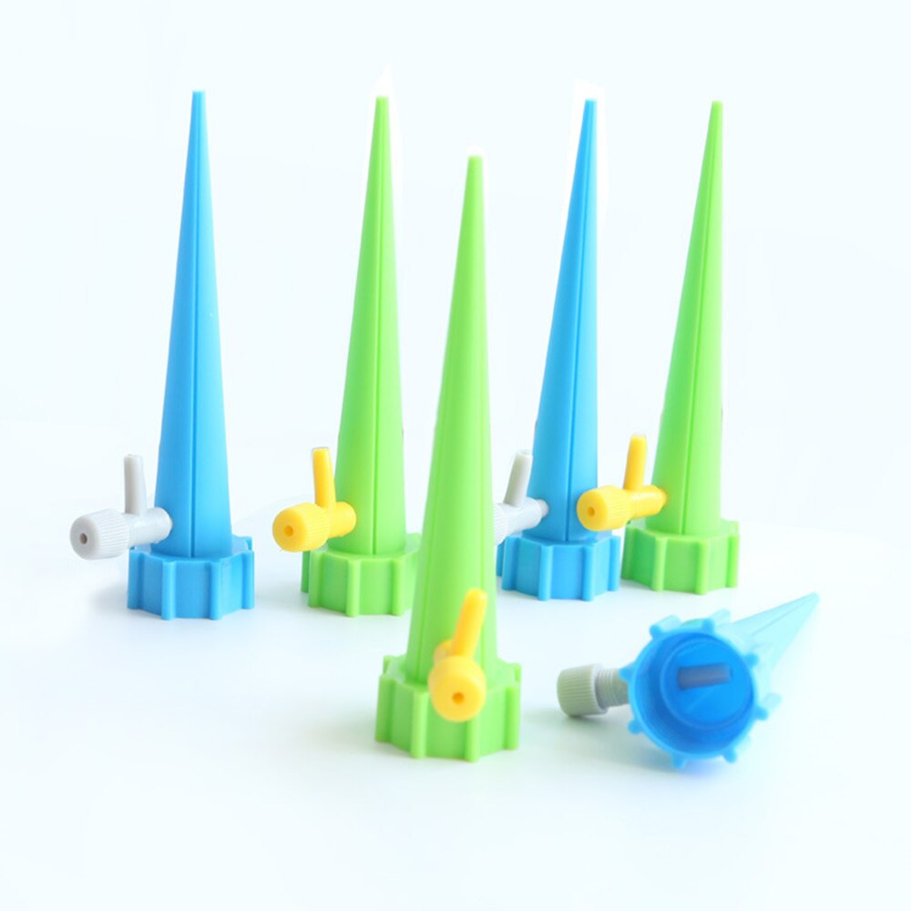 12Pcs Automatische Self-Watering Apparaat Spikes Bloem Plant Irrigatie Tool Verstelbare Water Spray Tips