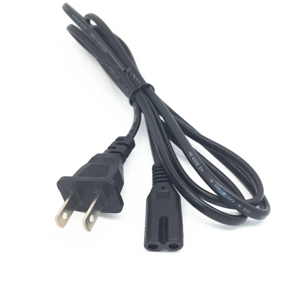 EU/US Plug 2-Prong AC Power Cord Cable Lead FOR HP Deskjet Printer Scanjet Scanner Adapter: US PLUS