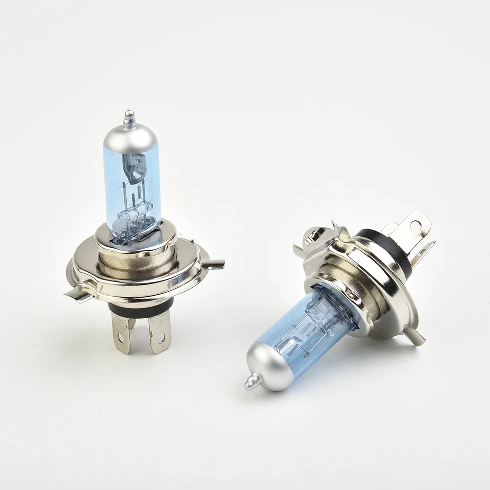 2 uds H4 100W 6000K faros luz de coche xenón halógeno luz LED blanca bombilla de faro bombillas accesorios de coche