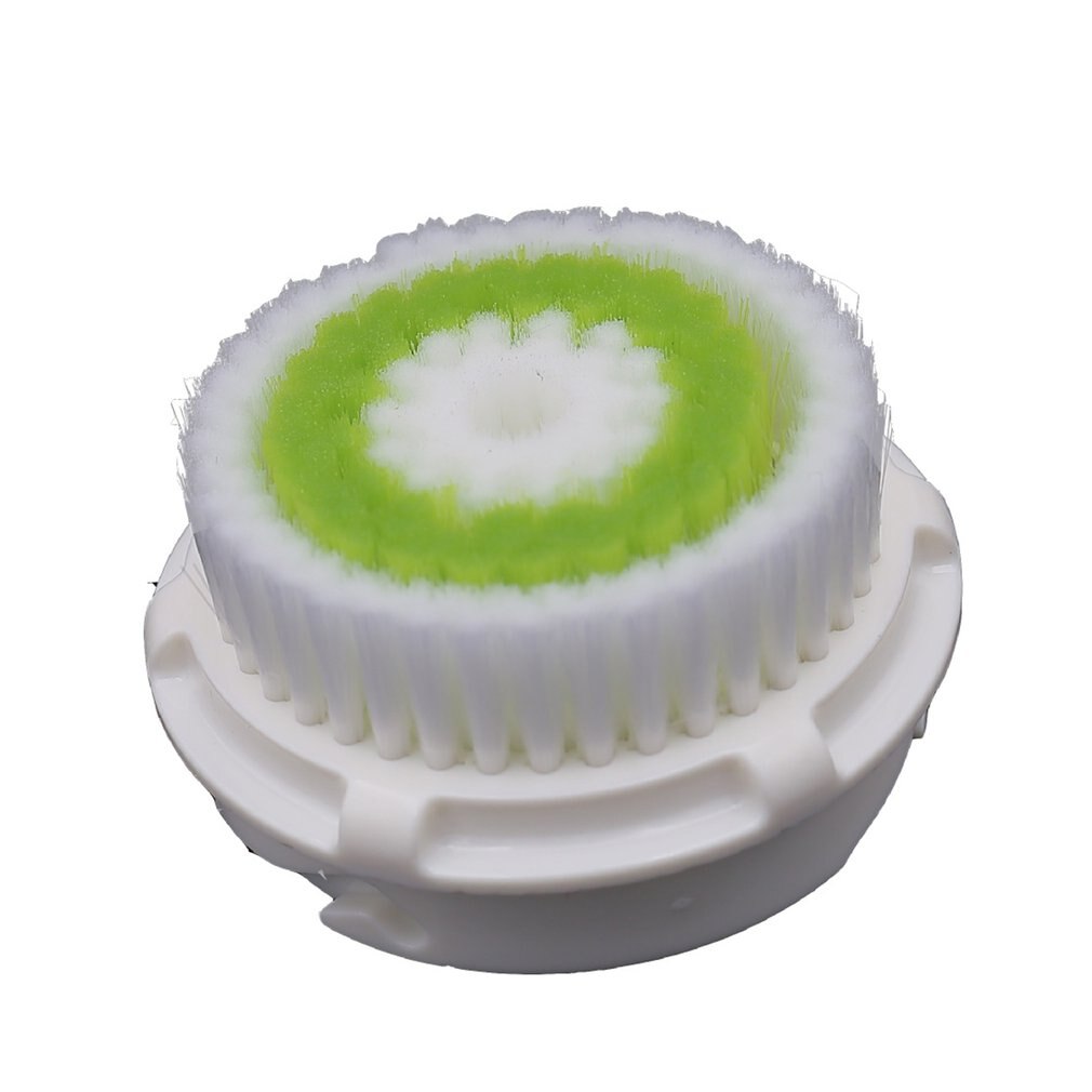 Cabezales de cepillo de repuesto para Clarisonic MIA y MIA 2 PRO PLUS, masajeador Facial, limpiador de cara, lavado profundo de poros, cabezal de cepillo: Verde