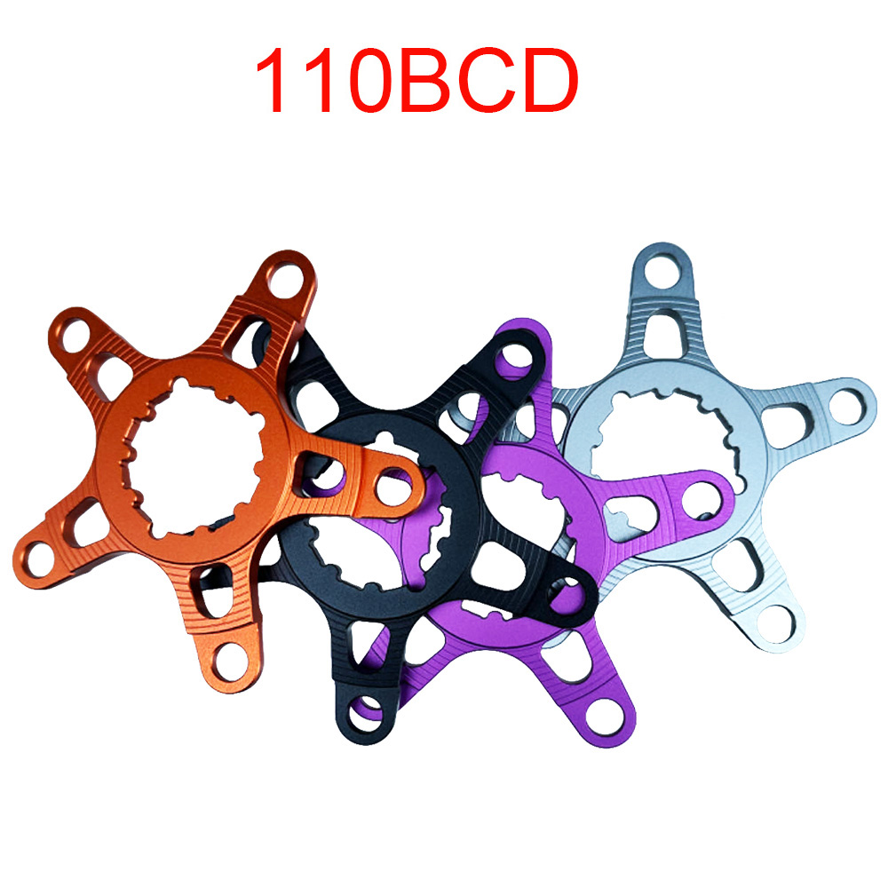 Direct Mount Kettingblad Converter Spider 104 110 130 BCD 4 5 Bolt Crank Arm Kettingwiel Adapter MTB Racefiets Vouwfiets onderdelen