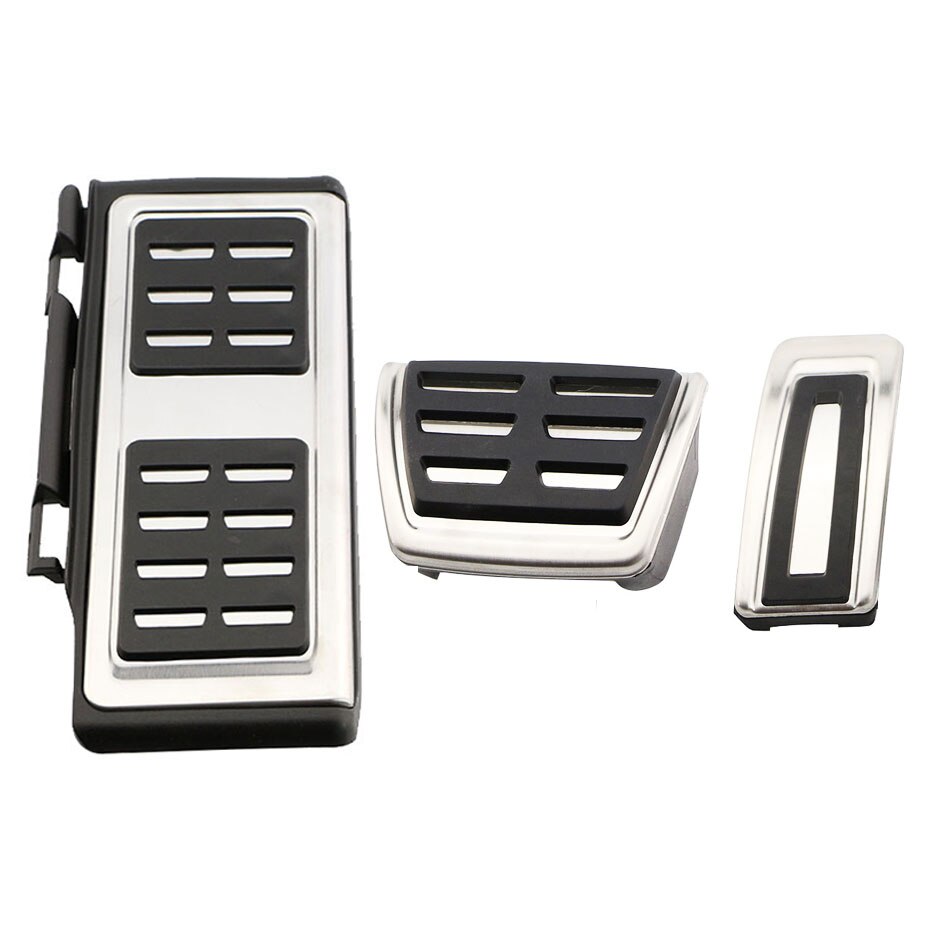 LHD-pedales para coche, para VW Tiguan Passat B8 Golf 7 t-cross t-roc Troc para Skoda Octavia A7 Golf 7 para Seat Leon 5F MK3: AT With Rest