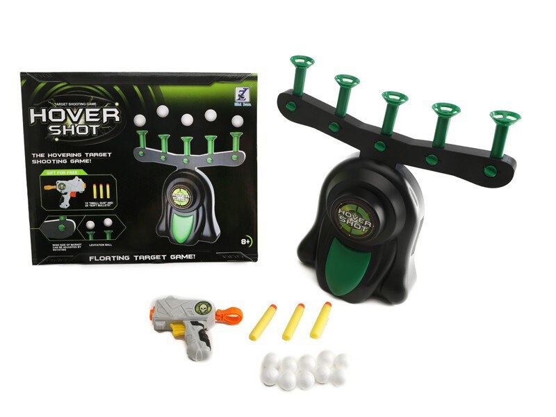 Floating Ball Shooting Game Foam Ball for Season Air Shot Hovering & Parties Fun Party Supplies YOUR PARTY GAME: With box