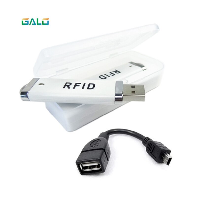 Mini Portable USB 13.56Mhz Proximity Sensor Smart IC Crad RFID Reader USB For iPad Android Windows: C