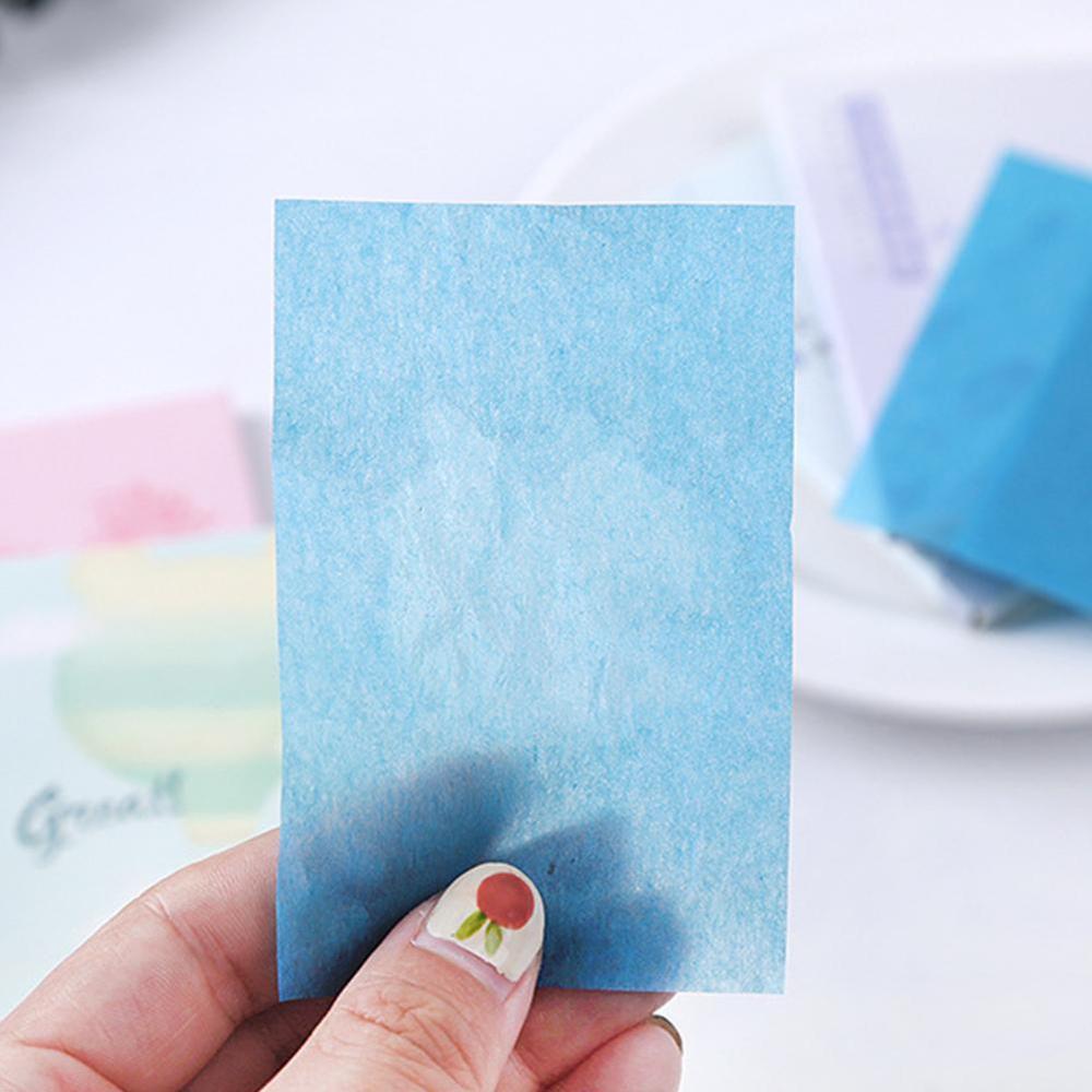 315NEW Brand 100sheets/pack Tissue Papers Makeup Cleansing Face Paper Absorbing Blotting Tool Oil Face Cleanser Absorb F7H1