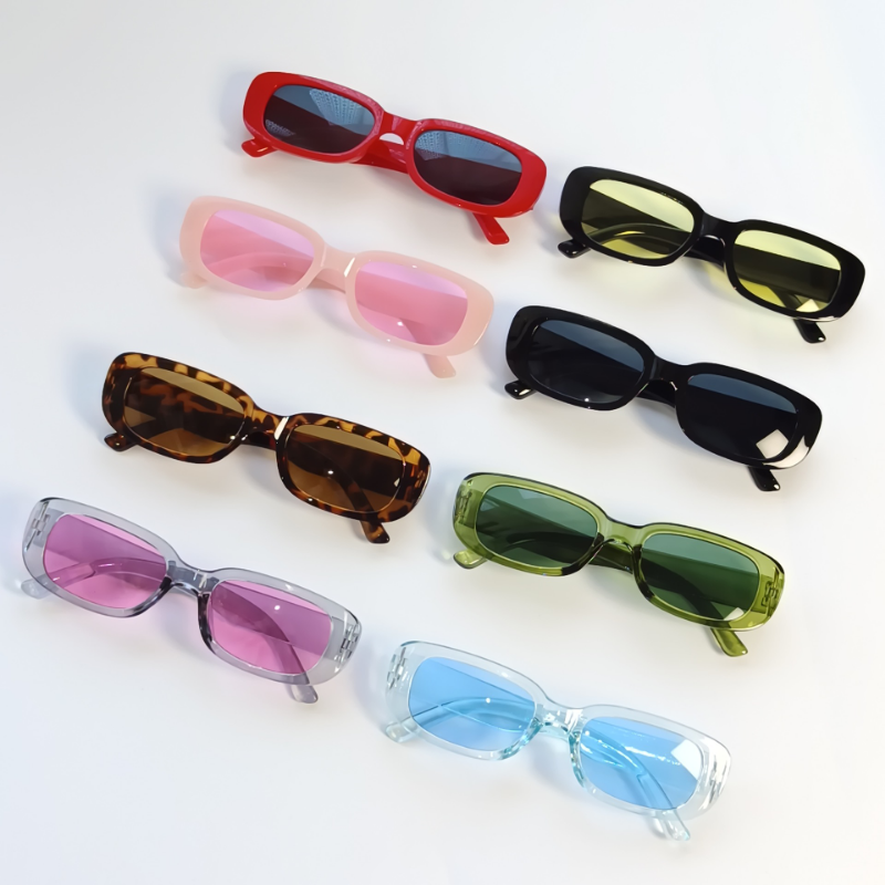 Kleine Frame Rechthoek Zonnebril Dames Outdoor Wandelen Zonnebril Vrouwen Mode Brillen Uv400 Gafas De Sol