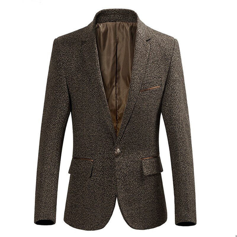 HCXY autumn Business male blazer Casual Blazers Men Formal jacket Popular Men Suit Jackets