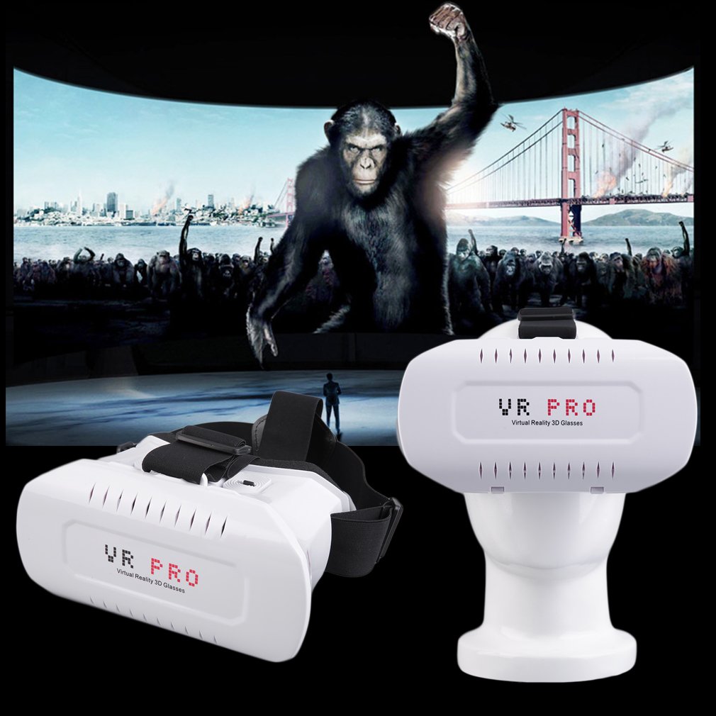 3D Virtual Reality VR Glasses Movie Film Video Game for 3.5-6.2" Phone