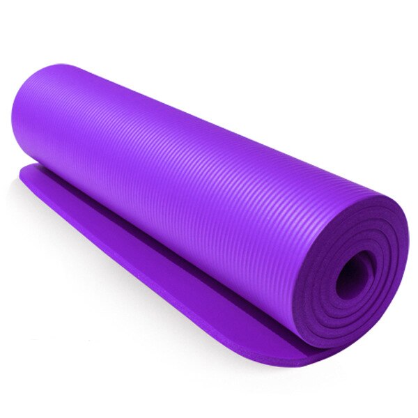 Natuurlijke Rubber Esterilla Tapete Tapis De Yoga Matten Acupressuur Fitness Massage Gym Workout Sport Mat Band Gymnastiek Yogamat: Purple