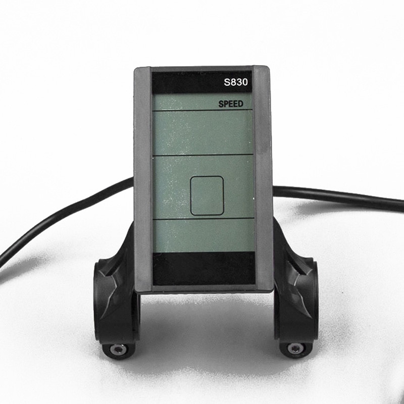 LCD Screen EBike Computer Speed Meter 36/48V S830 Waterproof Electric Bicycle LCD Bike control panel With USB/ No USB Accessorie