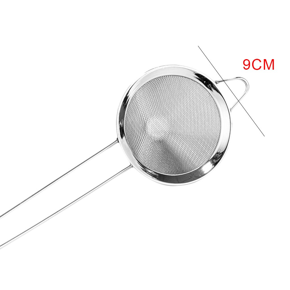 Stainless Steel Conical Wire Fine Mesh Oil Strainer Metal Juice Strainer DIY Kitchen Tools