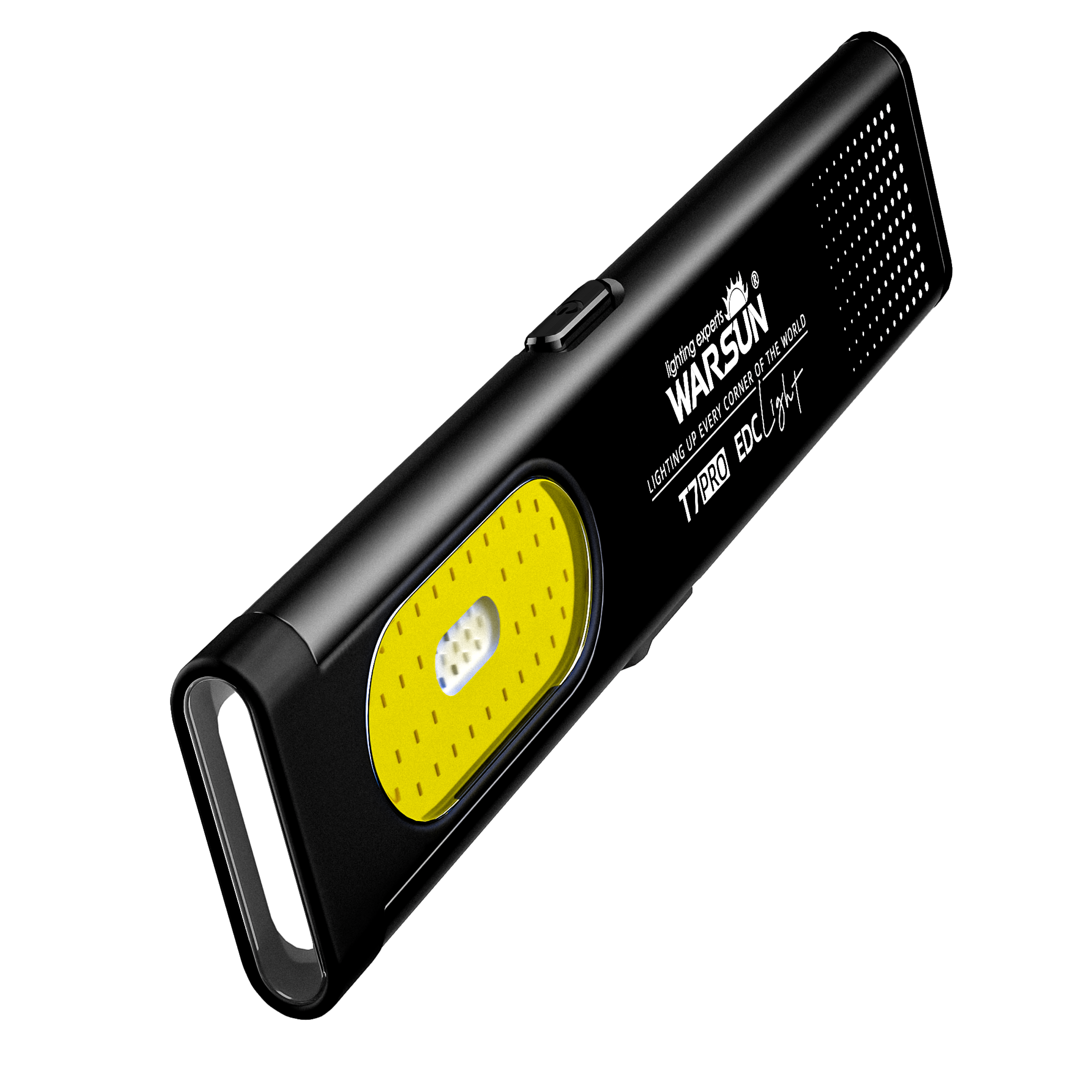 Warsun llavero LED linterna USB-C recargable 600Lm Mini linterna portátil linterna de bolsillo luz de trabajo de inundación con imán