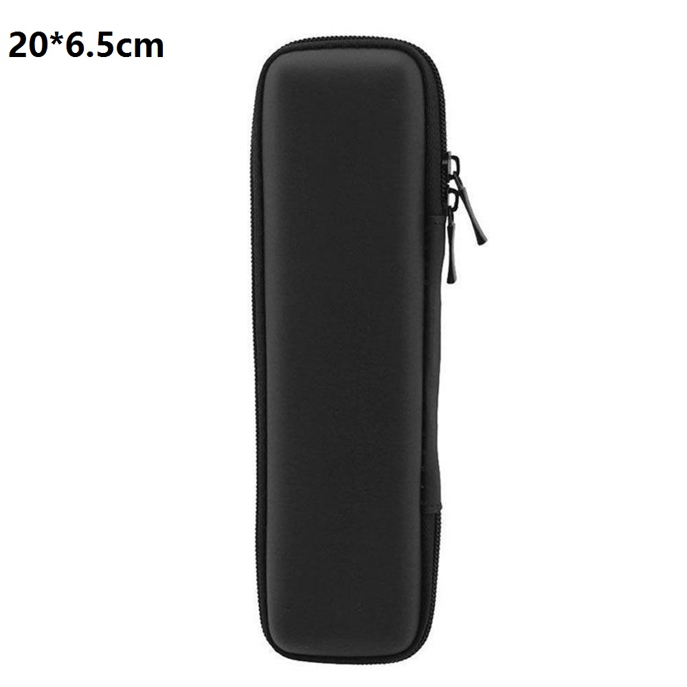 Zwarte Eva Hard Shell Stylus Pen Pennenhouder Beschermende Draagdoos School Hard Etui Voor Pen Balpen Stylus: Black