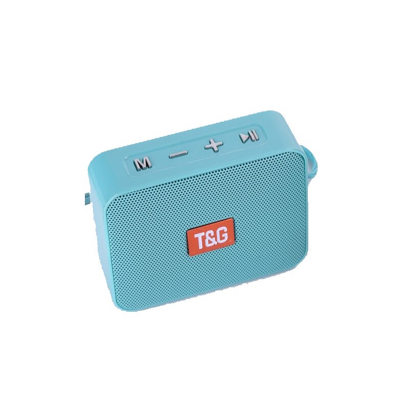 Mini Speaker TG166 Portable music Player With FM Radio Bluetooth Speakers Subwoofer Outdoor Hands-free Calling de som altavoces: TG166-Green