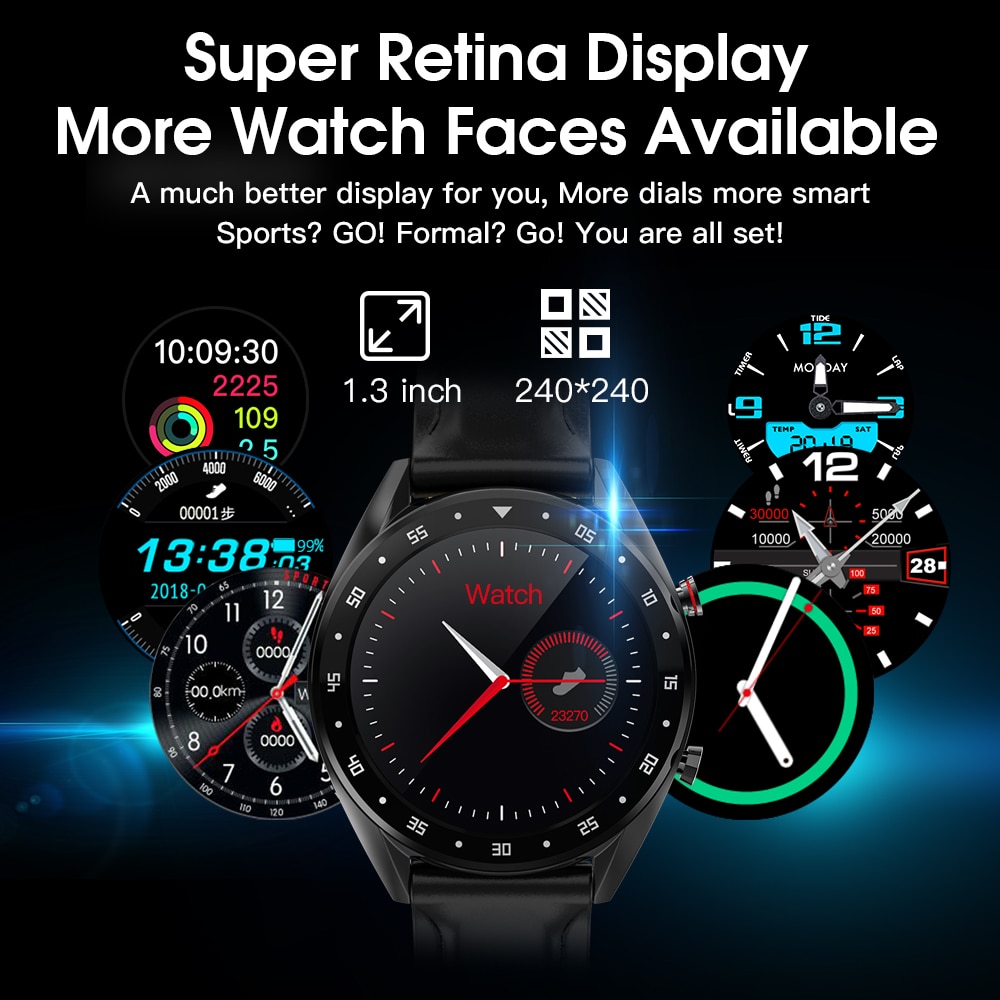 L7 montre intelligente Support appel téléphonique composeur ECG mesure de fréquence cardiaque Smartwatch étanche Ip68 montre hommes femmes Android IOS