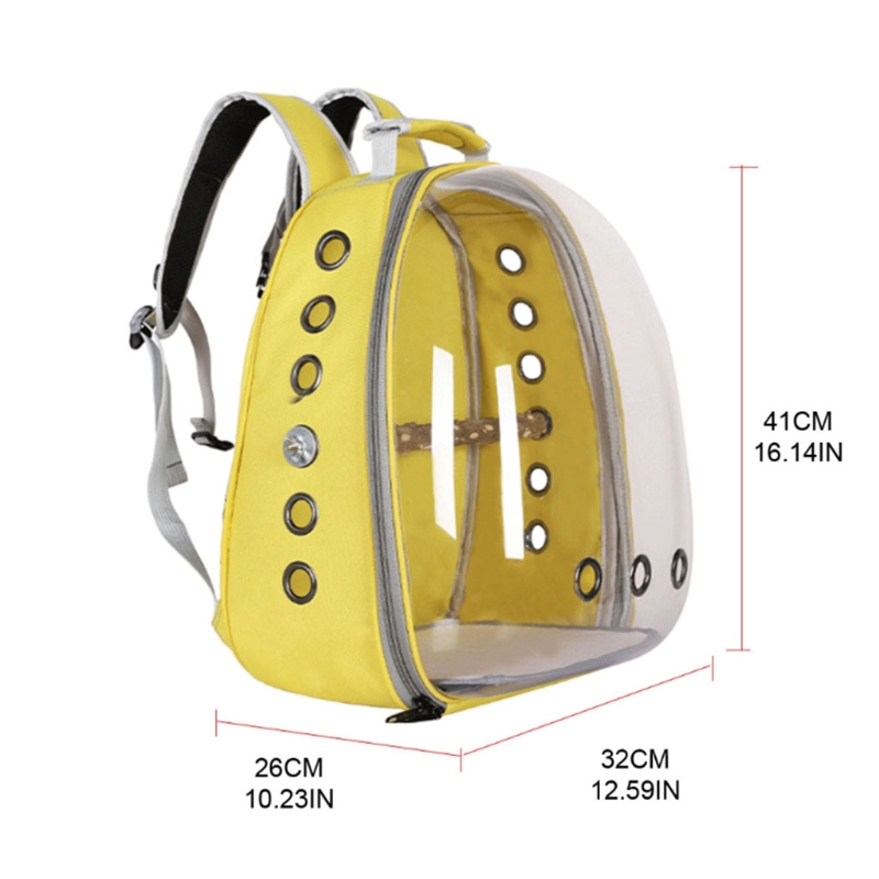 Kat Hond Rugzak Huisdier Papegaai Carrier Bag Transparante Capsule Rugzak Voor Wandelen