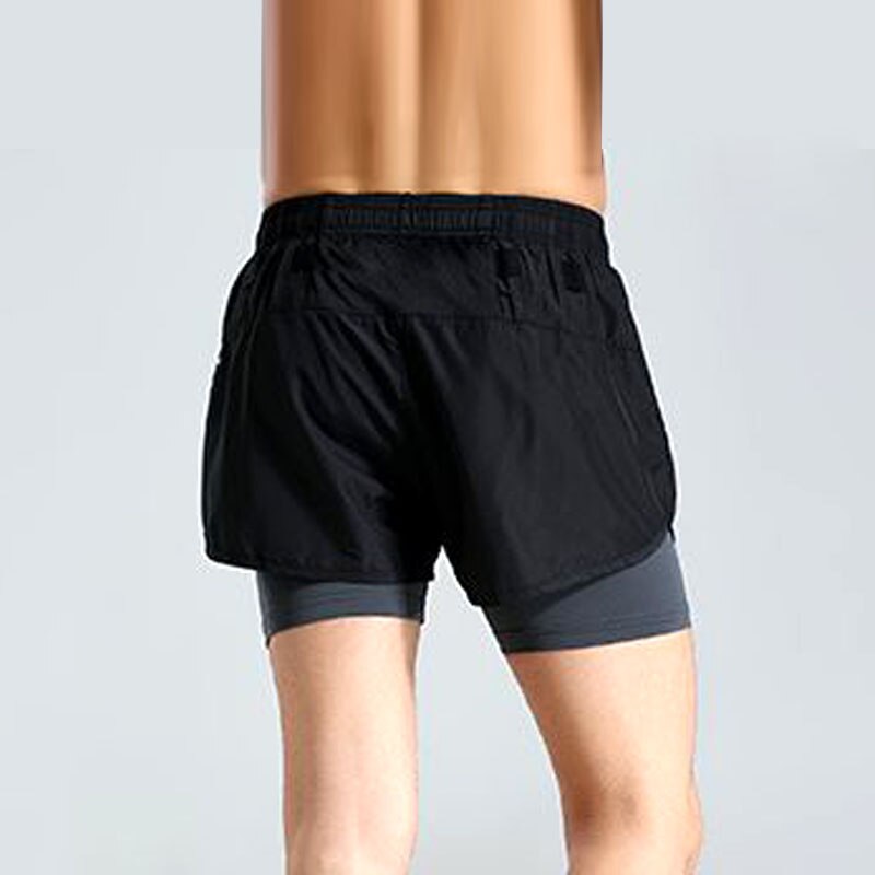 Tighta stretchshorts för män träningsserie snabbtorkande fitnessbyxor  w4-200