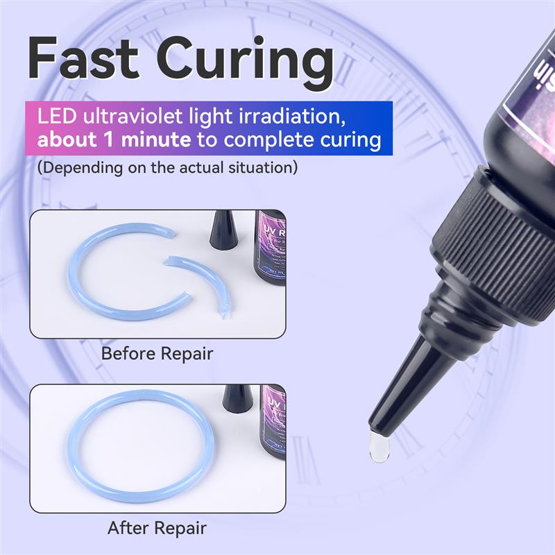 20g/30g/50g UV Epoxyhars Lijm DIY Sieraden Maken Hoge Transparantie Sneldrogend Hoge hardheid Lijm UV Lamp DIY Craft Decor