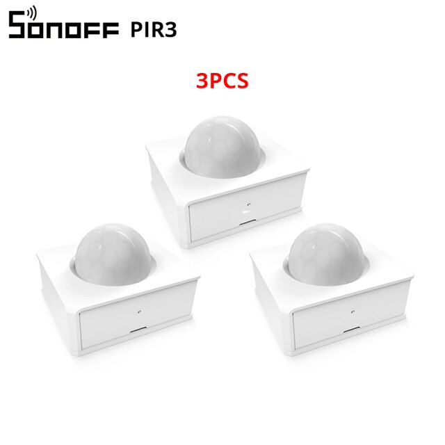 1/3/5 Stck Itead SONOFF PIR2 Bewegung Sensor kabellos Automatisierung System Anti-Diebstahl Alarm Clever Heimat Sicherheit funktioniert sonoff rf brücke: 3Stck PIR2