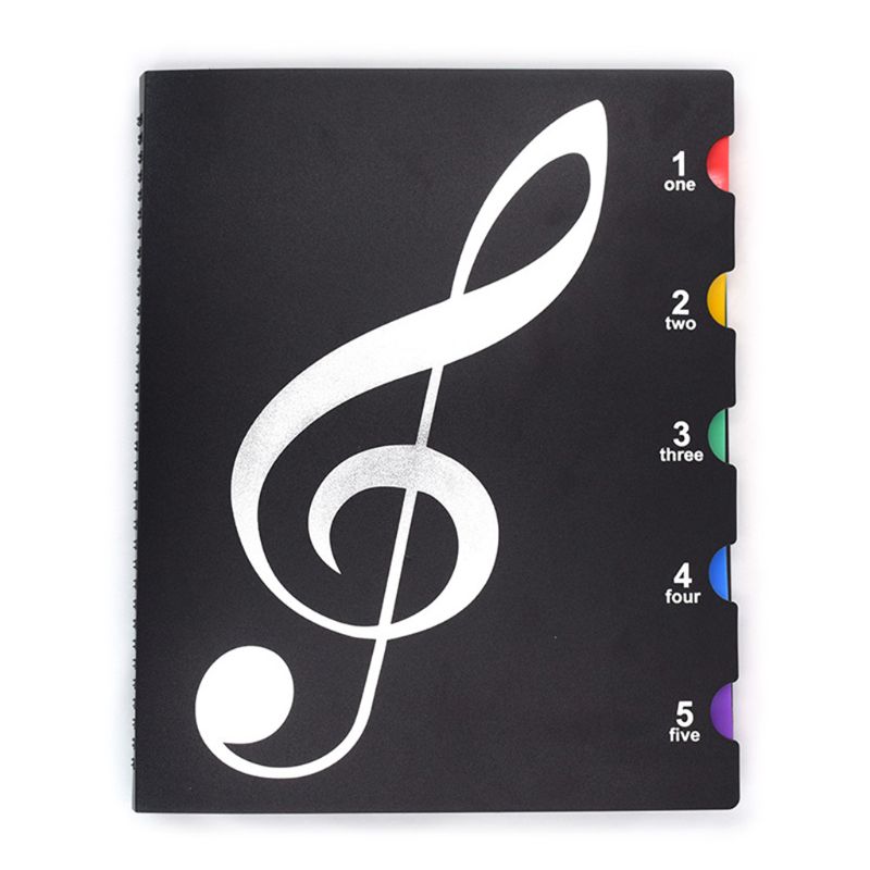 A4 Music Book Folders Piano Multi Function Score Practical File Holder