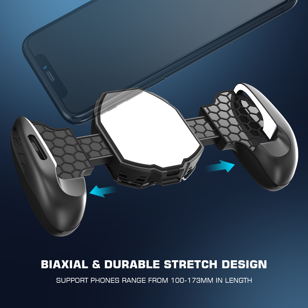 Gamesir  f8 pro snowgon mobil kjøling gamepad, mobiltelefonkjøler med kjølevifte, spillkontroller for android/iphone