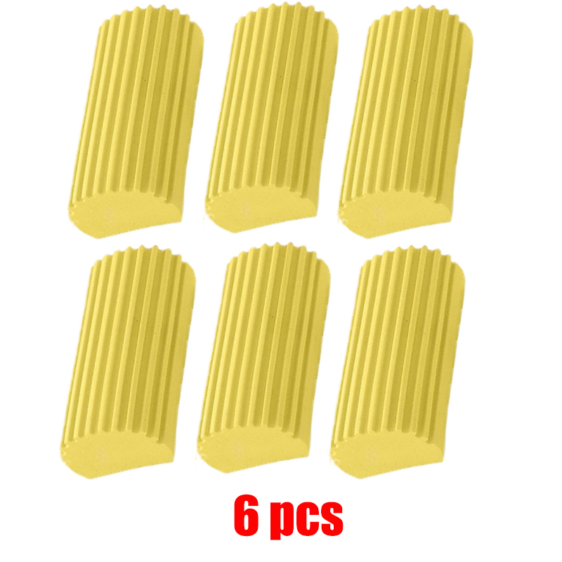 Dammtvättsvampar fuktig dammvipp hushållsrengöringssvamp kökspersienner speglar fönsterglas räcken rengöringsverktyg: Vit