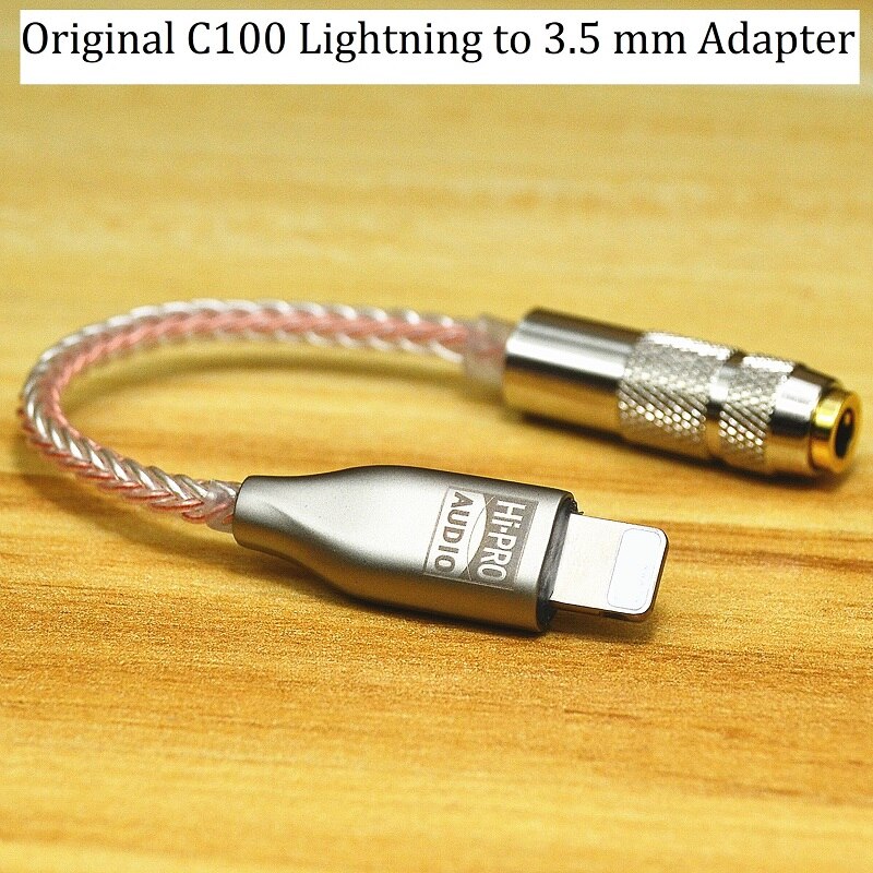 USB C DAC Headphone Adapter Portable 32bit386kHz Hifi DSD600ohm High Resistance Amplifier-Type C to 3.5mm Jack Adapter - ALC5686: C100 Lightning DAC